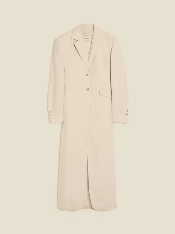 Blazers Women Holzweiler Cygnet Long Blazer Ecru