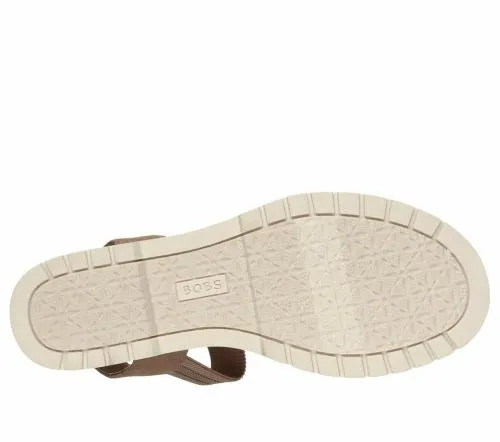 BOBS Desert Chill 8211 Sweet Crossing Tan Women SKECHERS Wedges