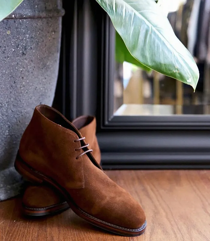 Boots Loake Men Pimlico Brown Suede Boots Loake Men Pimlico Brown Suede