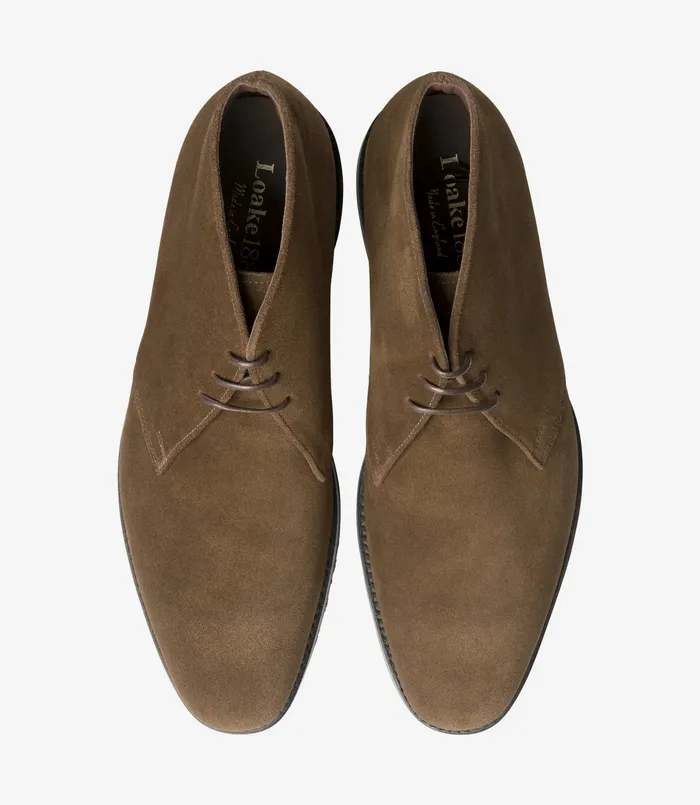 Boots Loake Men Pimlico Brown Suede Boots Loake Men Pimlico Brown Suede