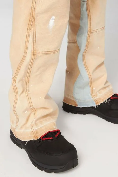 Bottoms Women Gallery Dept GD FLARE OVERALL Light Brown