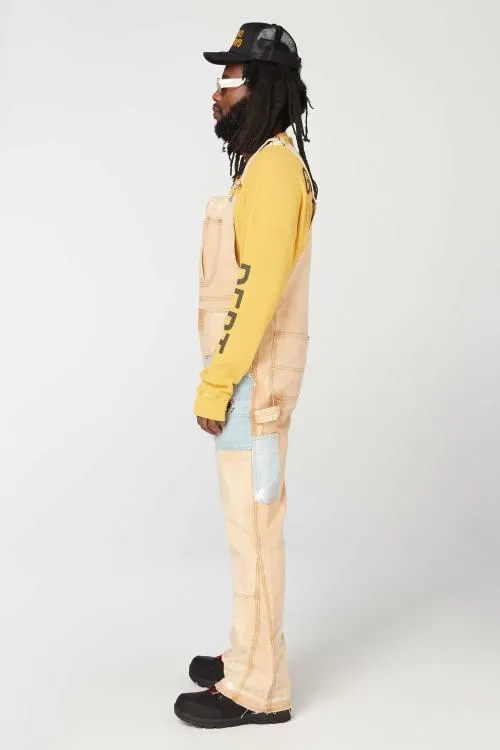 Bottoms Women Gallery Dept GD FLARE OVERALL Light Brown