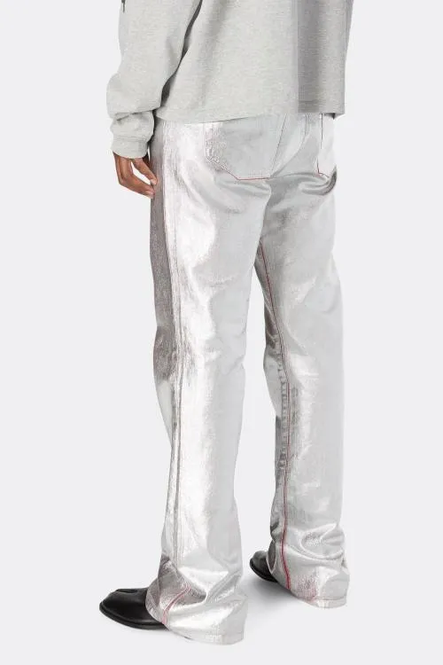 Bottoms WomenMen Gallery Dept LOGAN GALACTIC BOOTCUT Galactic Silver