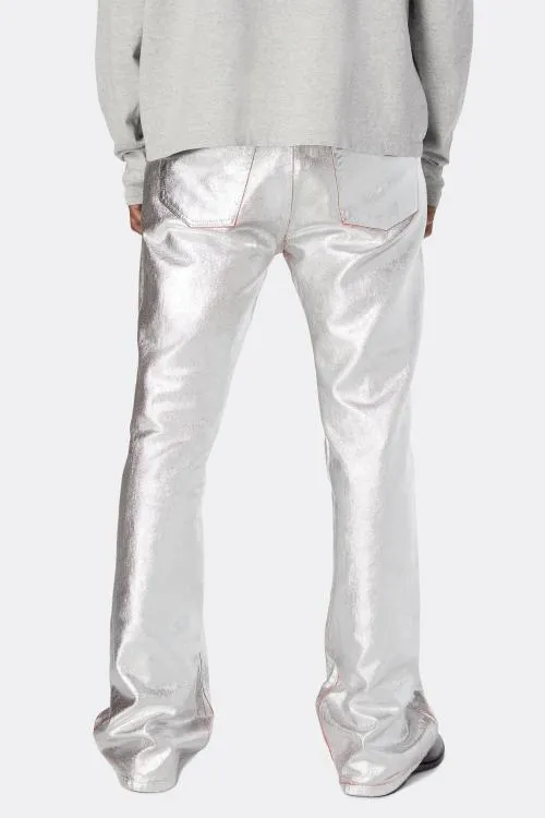Bottoms WomenMen Gallery Dept LOGAN GALACTIC BOOTCUT Galactic Silver