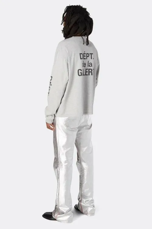 Bottoms WomenMen Gallery Dept LOGAN GALACTIC BOOTCUT Galactic Silver