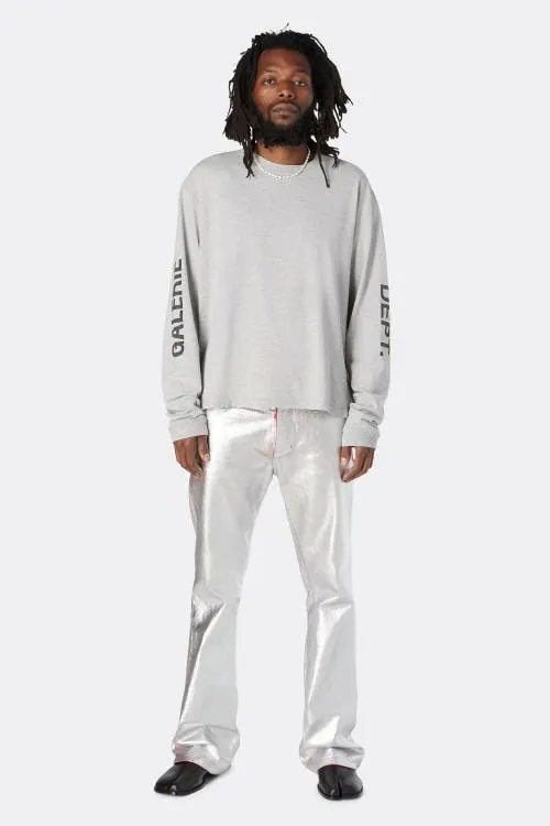 Bottoms WomenMen Gallery Dept LOGAN GALACTIC BOOTCUT Galactic Silver