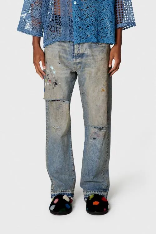 Bottoms WomenMen Gallery Dept ROVER DENIM Indigo