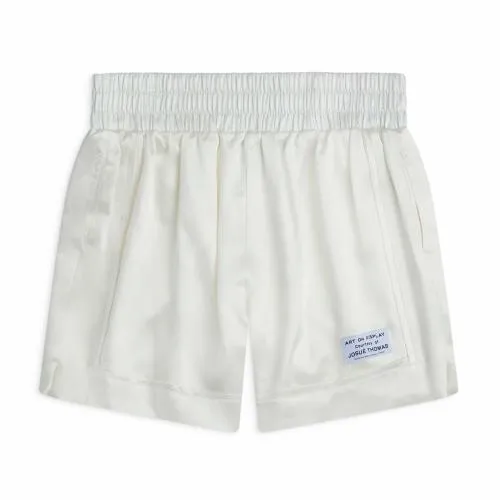 Bottoms WomenMen Gallery Dept SILK BOXING TRUNKS White