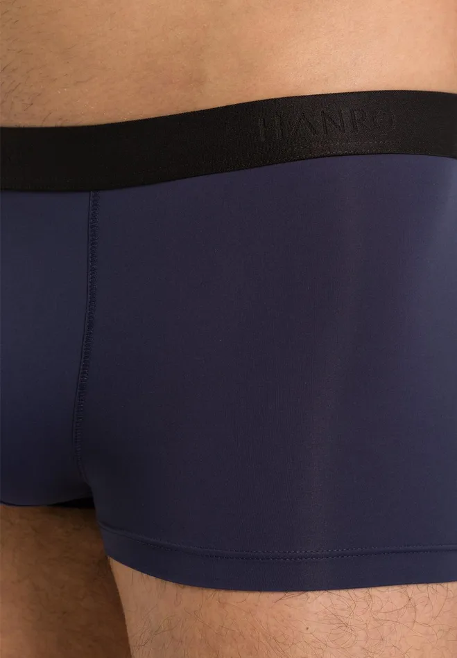 Boxer Brief 2Pack Midnight Navyblack Men HANRO Boxer Briefs