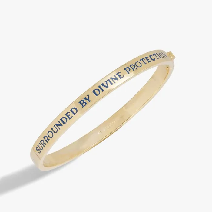 Bracelets Women Alex And Ani Divine Protection Hinge Cuff Gold
