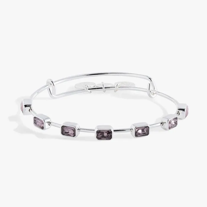 Bracelets Women Alex And Ani June Birthstone Emerald Cut Bangle Gold