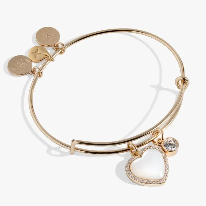 Bracelets Women Alex And Ani Mother Of Pearl Heart Anniversary Bangle Shiny Gold Bracelets Women Alex And Ani Mother Of Pearl Heart Anniversary Bangle Shiny Gold