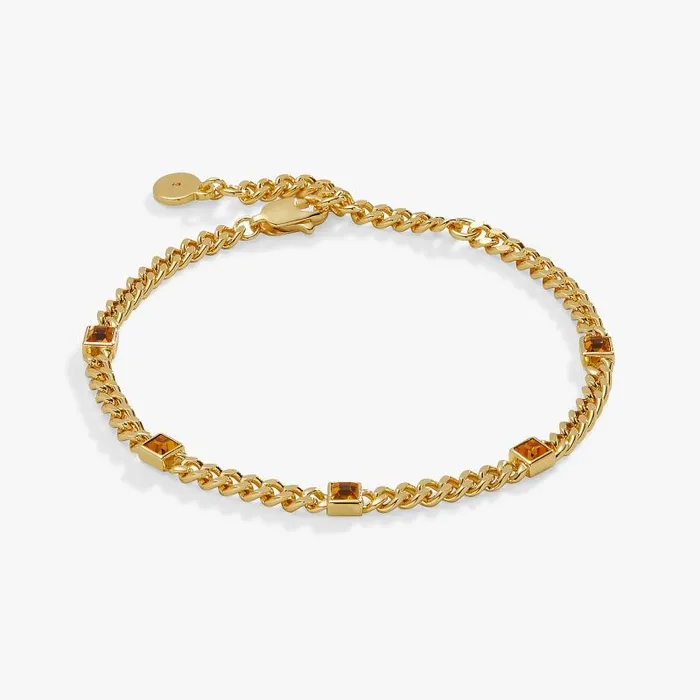 Bracelets Women Alex And Ani November Birthstone Topaz Curb Chain Bracelet Silver