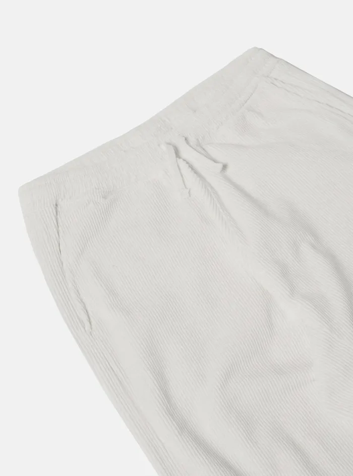 Braga Pant In Ecru 6 Wale Corduroy Men Universal Works Trousers