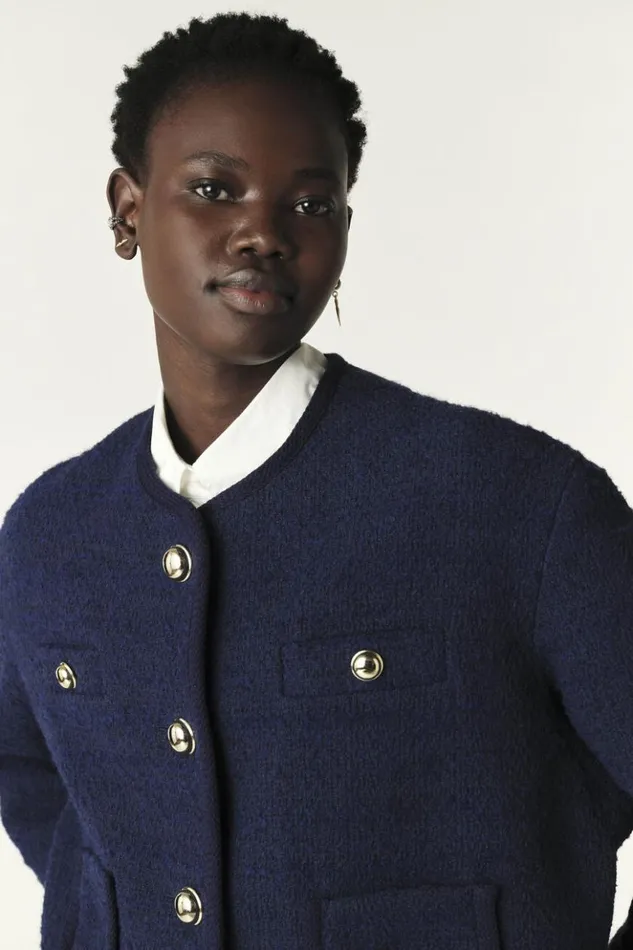 BrittanyJacket With Patch Pockets Clothing Baandsh Jackets and Coats