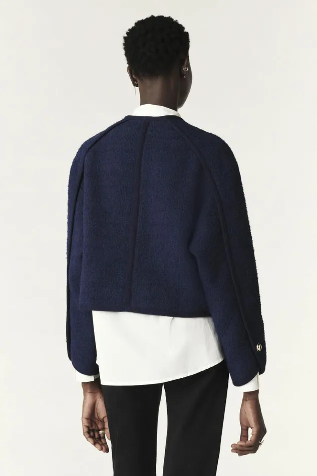 BrittanyJacket With Patch Pockets Clothing Baandsh Jackets and Coats