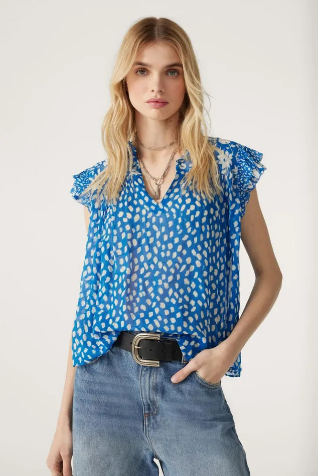 BronxShortSleeve Top Clothing Baandsh Tops and Shirts
