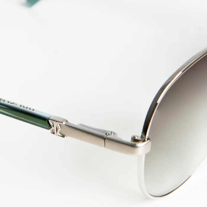 Bruno Magli Costa Aviator Sunglasses 8211 Silver Men Sunglasses