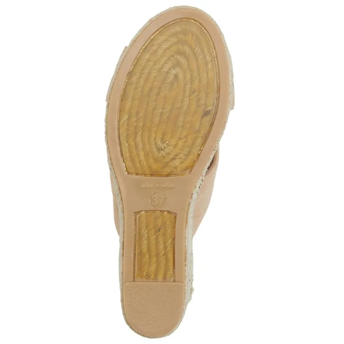 Bruno Magli EVA Wedge Heel SAND SUEDE Women Sandals and Slides