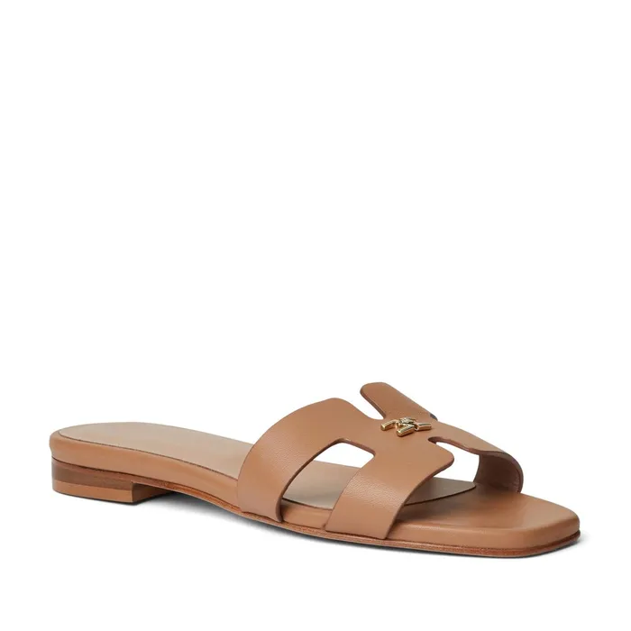 Bruno Magli FINA Single Band Sandal COGNAC Women Sandals and Slides