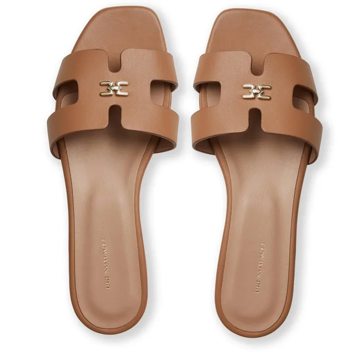 Bruno Magli FINA Single Band Sandal COGNAC Women Sandals and Slides
