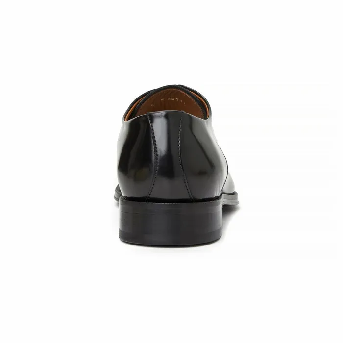 Bruno Magli Metti Derby Black Leather Men Dress Shoes