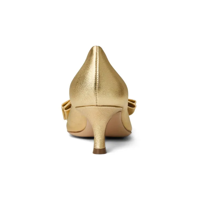 Bruno Magli Nadia Pump Gold Metallic Women Heels