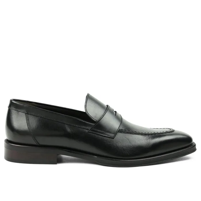 Bruno Magli Nathan Penny Loafer 8211 Black Men Loafers and Slipons