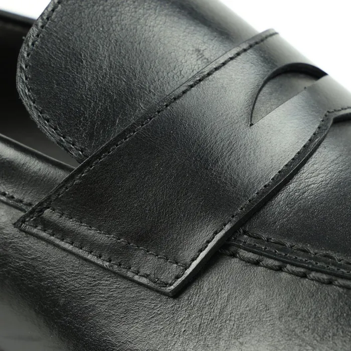 Bruno Magli Nathan Penny Loafer 8211 Black Men Loafers and Slipons