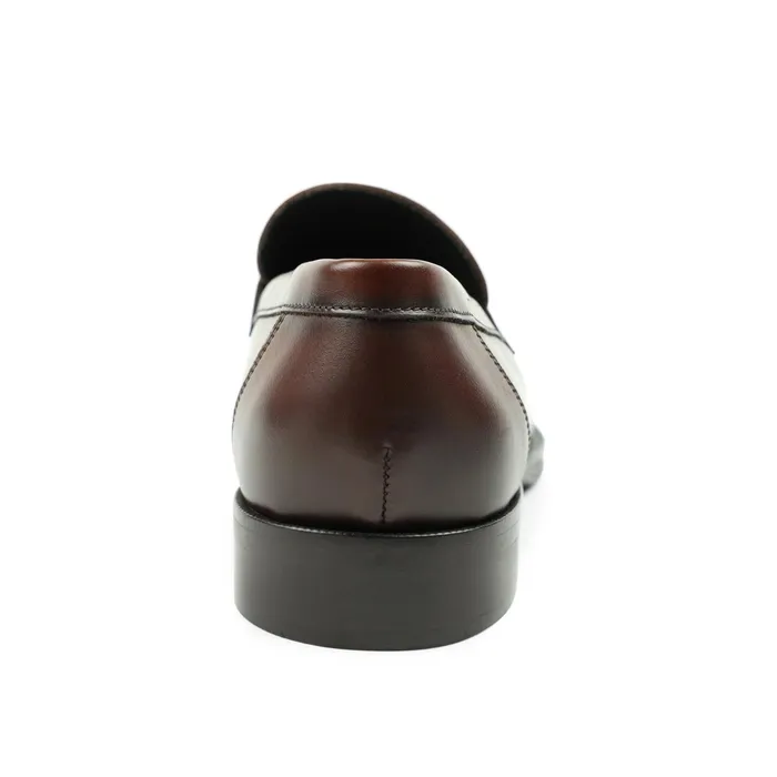 Bruno Magli Nathan Penny Loafer 8211 Rust Men Casual Shoes