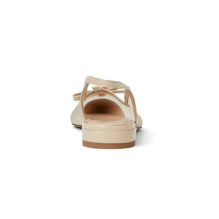 Bruno Magli PAMINA Slingback Flat SAND PATENT Women Flats and Loafers