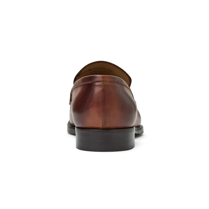 Bruno Magli Payton Burnished Penny LoaferCognac Men Loafers and Slipons