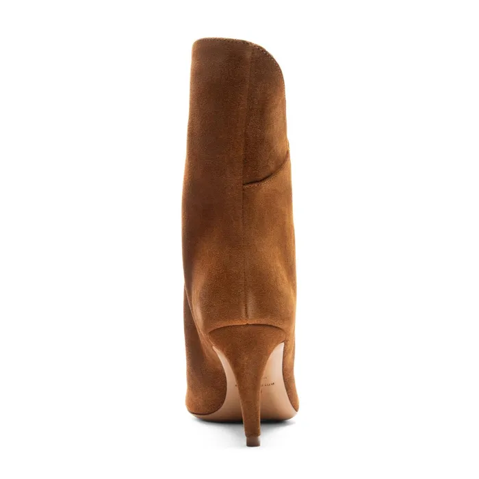 Bruno Magli Pistoia Boot Cognac Suede Women Boots