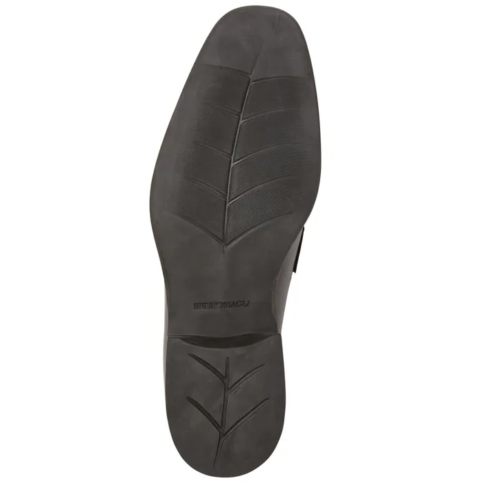 Bruno Magli Raging Bit Leather LoaferBrown Men Dress Shoes