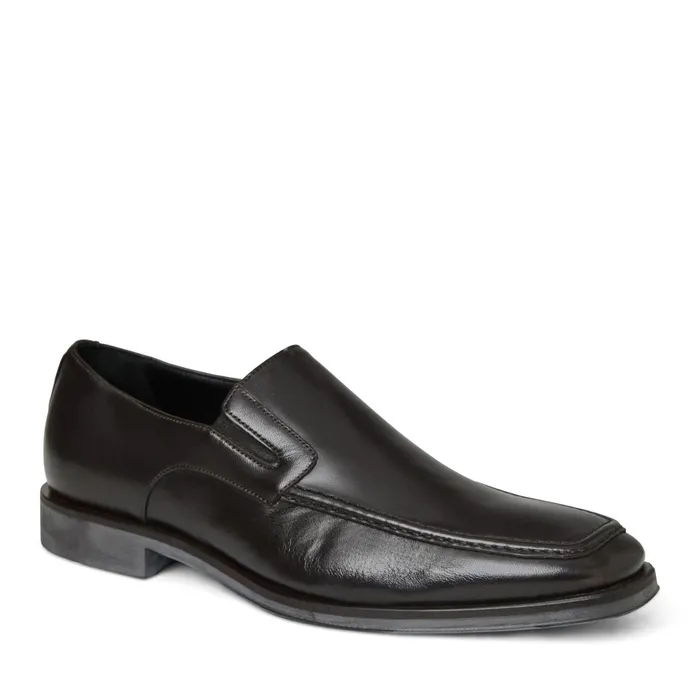 Bruno Magli Raging Leather Slipon 8211 Dark Brown Leather Men Loafers and Slipons Bruno Magli Raging Leather Slipon 8211 Dark Brown Leather Men Loafers and Slipons