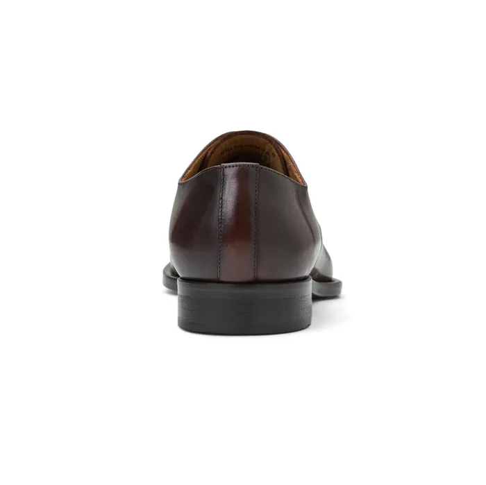 Bruno Magli Santino Classic Leather OxfordRust Men Laceups and Oxfords