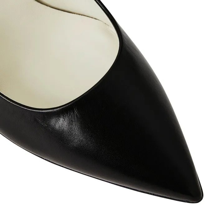 Bruno Magli Telma Leather PointedToe Pump 8211 Black Women Pumps