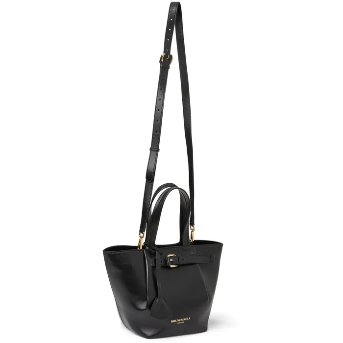 Bruno Magli Tessa Mini Tote Black Calf Women Handbags