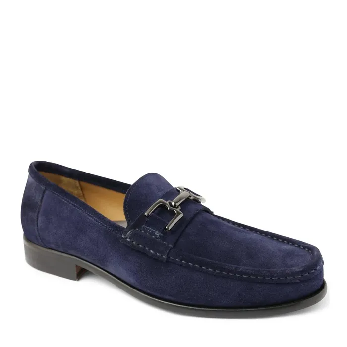 Bruno Magli Trieste Classic Leather Moccasin 8211 Navy Suede Men Casual Shoes Bruno Magli Trieste Classic Leather Moccasin 8211 Navy Suede Men Casual Shoes