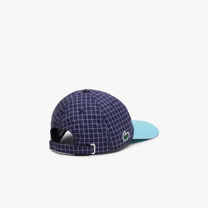 Caps and Hats Men Lacoste Men039s Hardwearing Lightweight Tennis Cap Navy Blue Blue Ri4