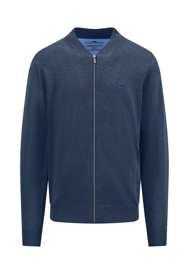 Cardigan Men FYNCHHATTON Parting Jacket Made Of 100 Cotton New Offwhitestrong Bluesplashy Oceanpoppy Rednightnavyturf Greenblack