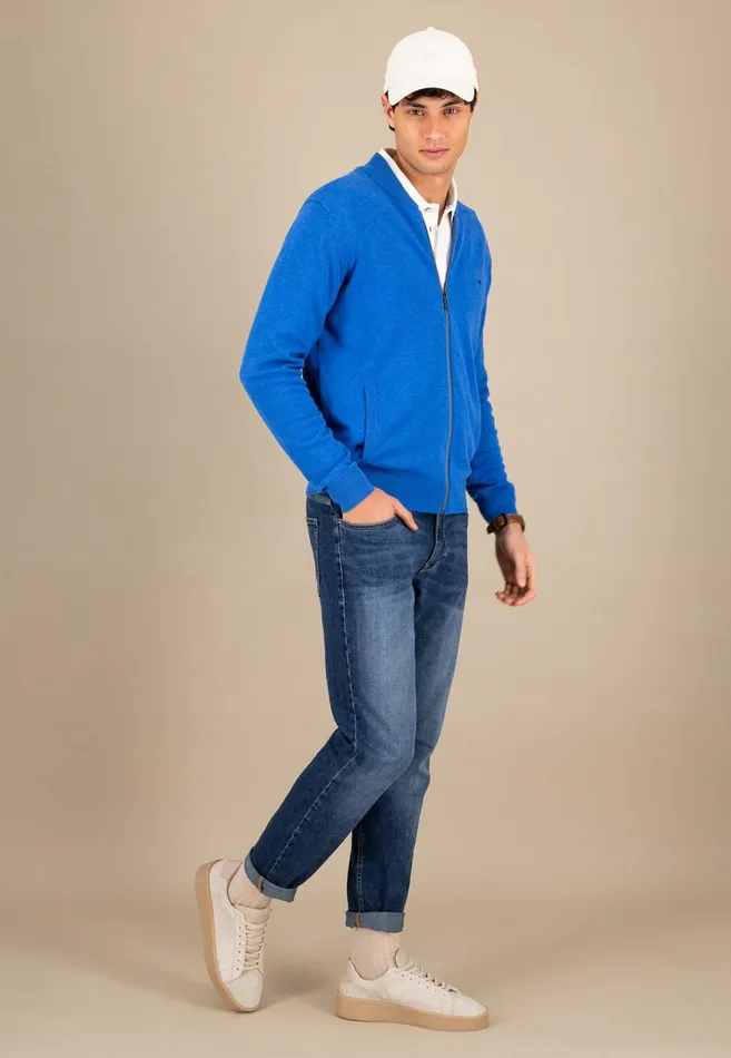 Cardigan Men FYNCHHATTON Parting Jacket Made Of 100 Cotton New Offwhitestrong Bluesplashy Oceanpoppy Rednightnavyturf Greenblack
