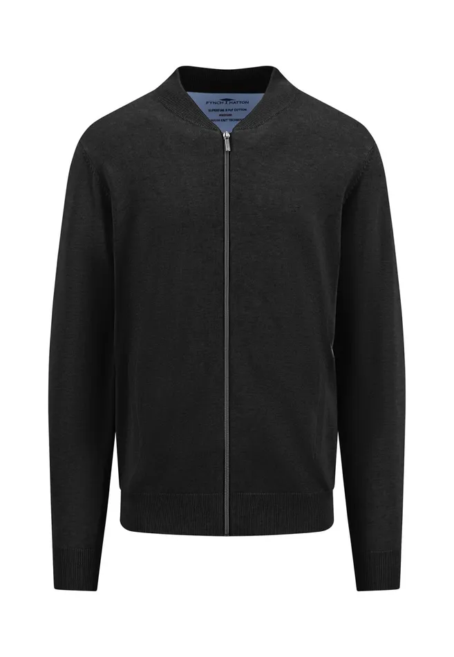 Cardigan Men FYNCHHATTON Parting Jacket Made Of 100 Cotton New Offwhitestrong Bluesplashy Oceanpoppy Rednightnavyturf Greenblack