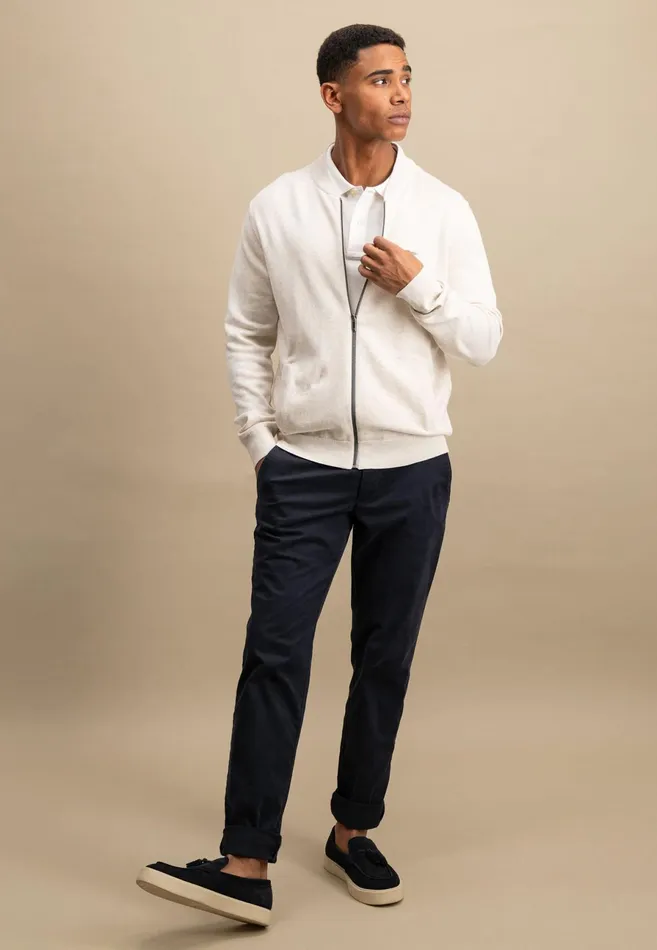 Cardigan Men FYNCHHATTON Parting Jacket Made Of 100 Cotton New Offwhitestrong Bluesplashy Oceanpoppy Rednightnavyturf Greenblack