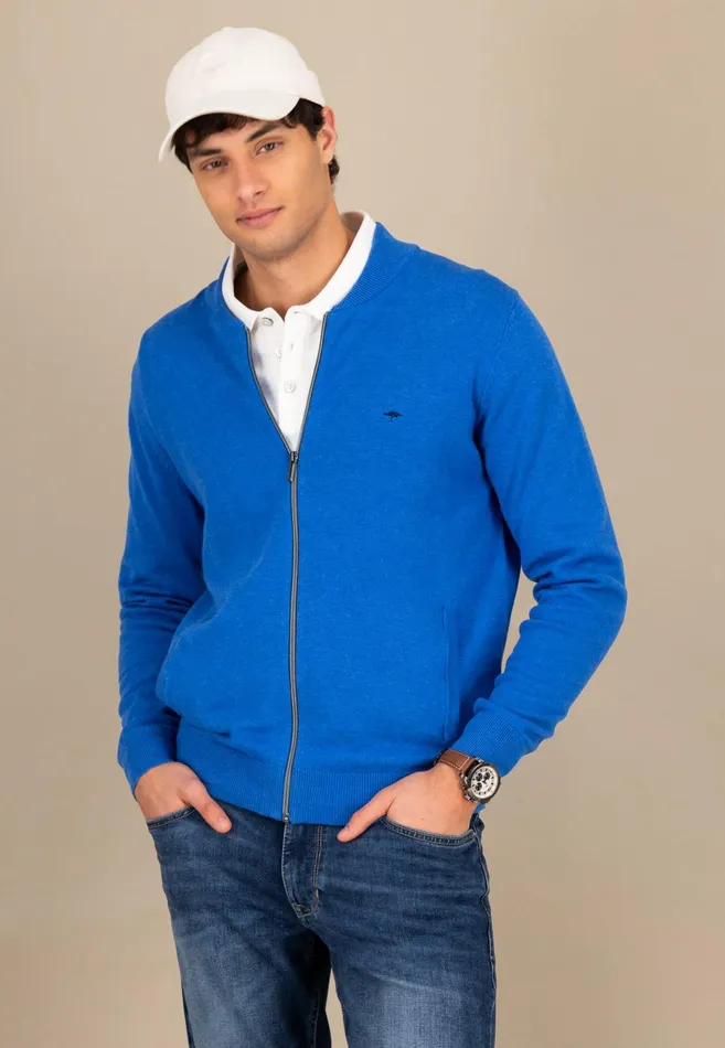 Cardigan Men FYNCHHATTON Parting Jacket Made Of 100 Cotton New Offwhitestrong Bluesplashy Oceanpoppy Rednightnavyturf Greenblack
