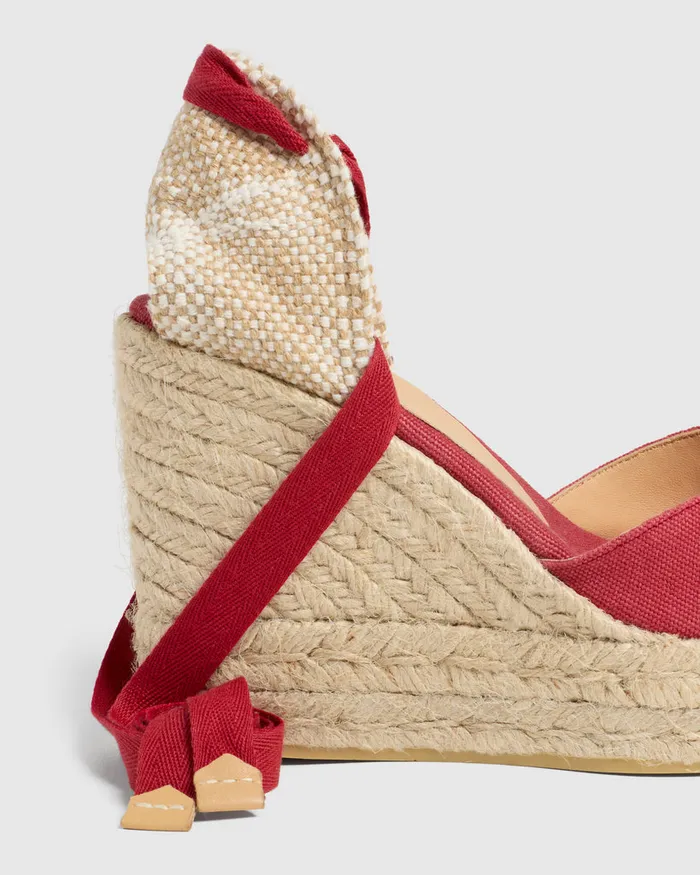 Castaer Chiara8ed002 Rojo Carmn Women Wedges