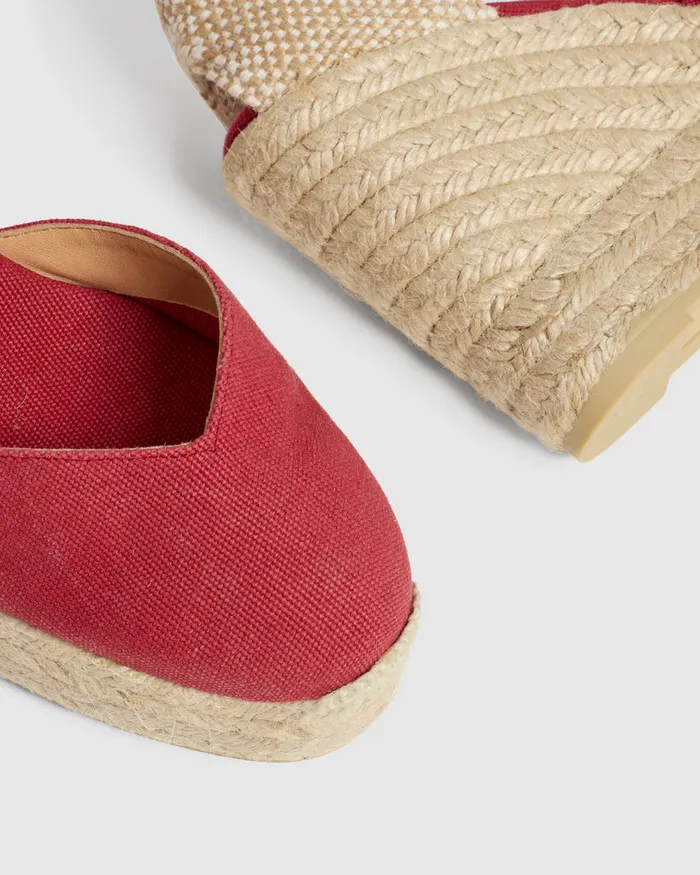 Castaer Chiara8ed002 Rojo Carmn Women Wedges
