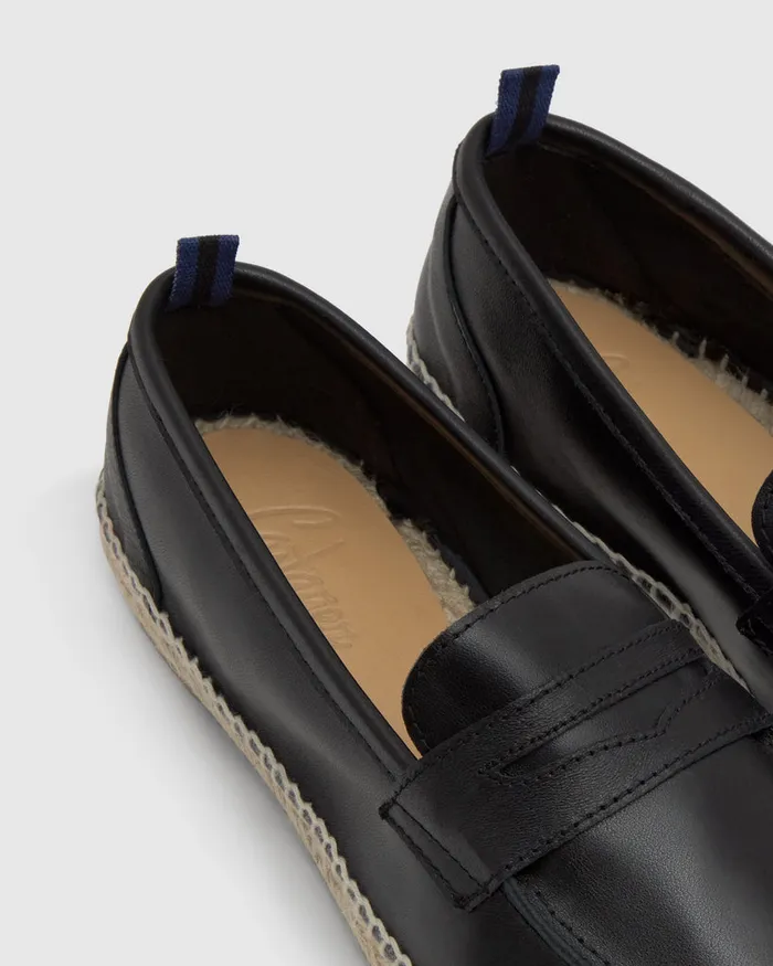 Castaer Nacho104 Negro Men Flat Shoes
