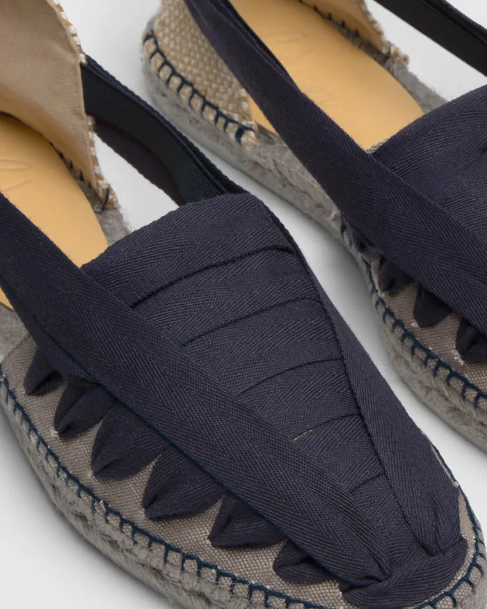 Castaer Norman C002 Plomoazul Marino Men Flat Shoes