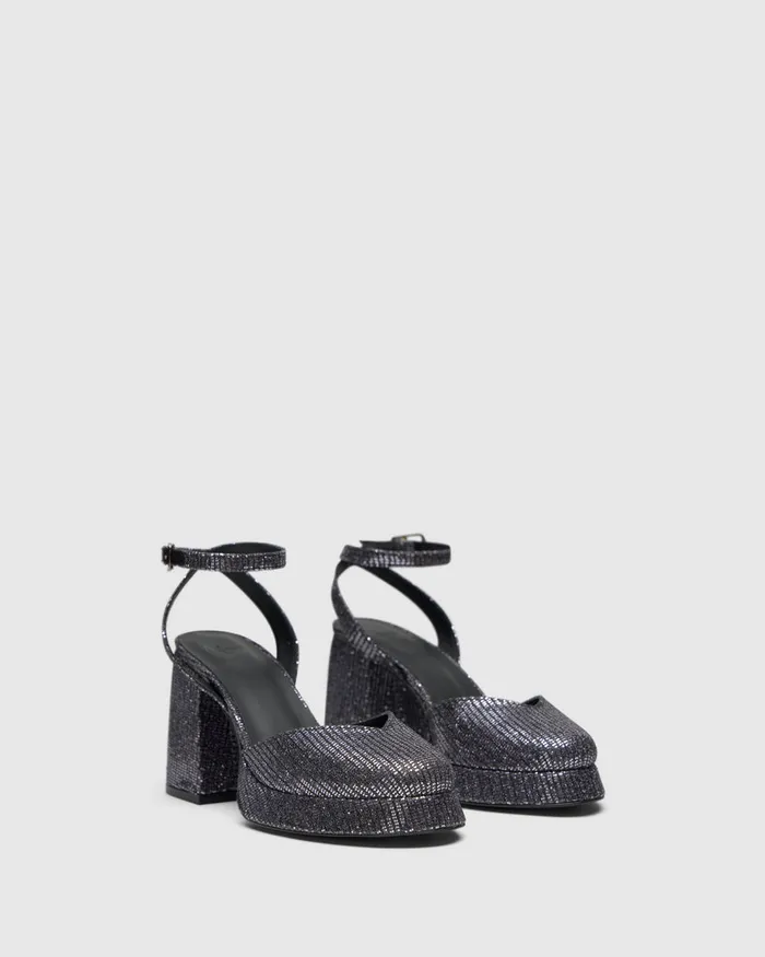Castaer Vlaudette251 Plomo Women Heels